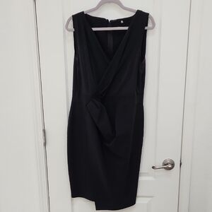 Eli Tahari Elegant Black Sleeveless Dress